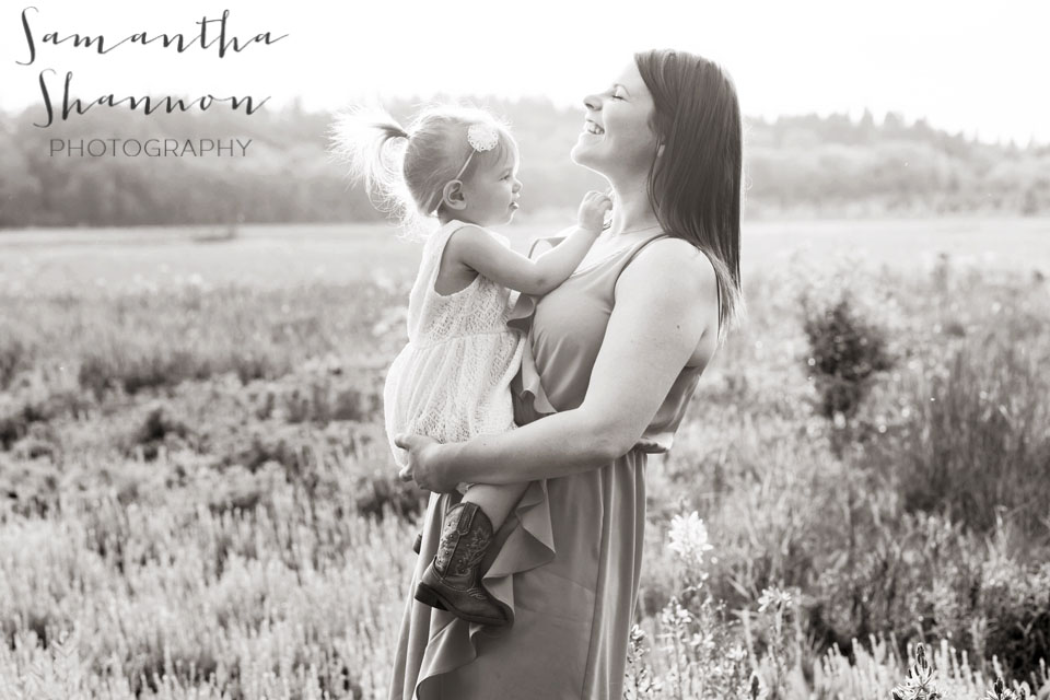 Country themed mommy and me session |  Cowboy boots and lace dress | Hillsboro, OR Photographer