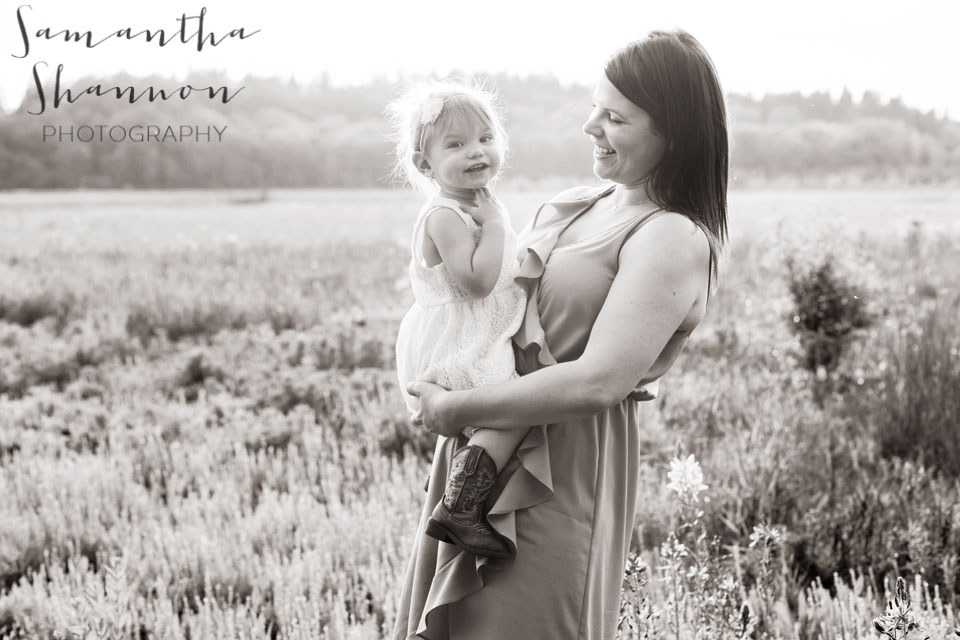 Country themed mommy and me session |  Cowboy boots and lace dress | Hillsboro, OR Photographer