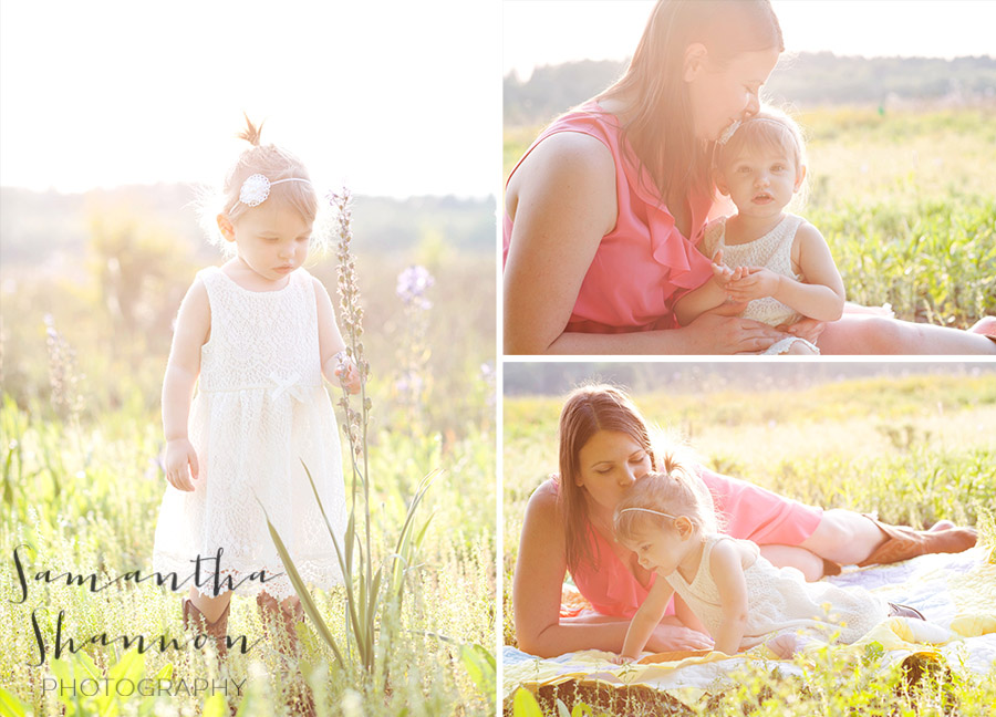 Country themed mommy and me session |  Cowboy boots and lace dress | Hillsboro, OR Photographer