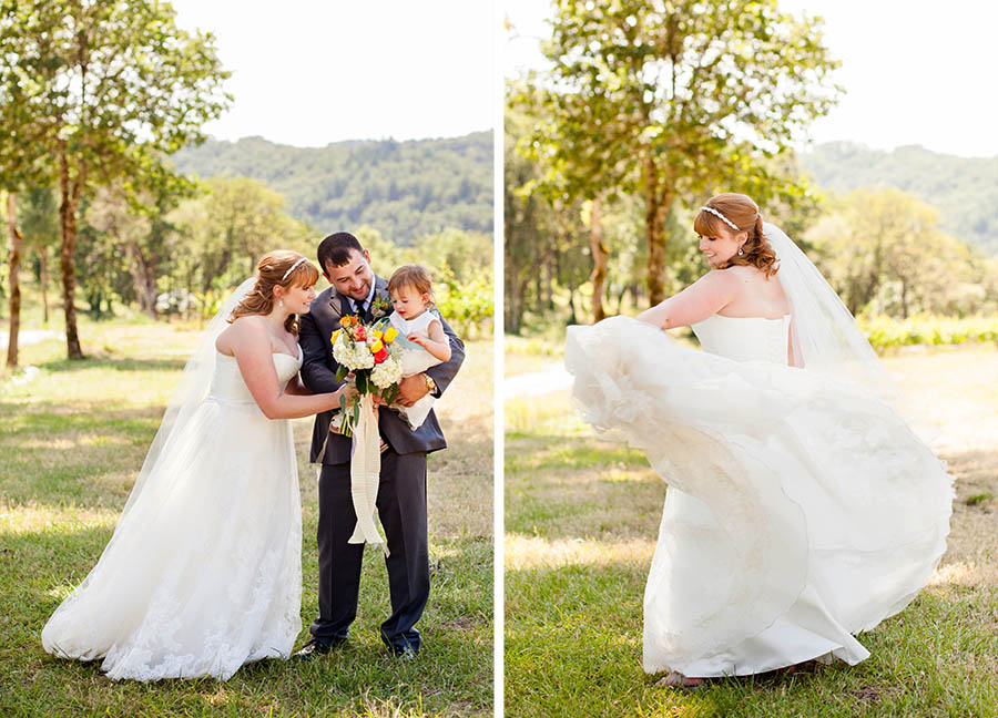 bridal portraits at maysara winery wedding field in mcminnville hillsboro wedding photographer