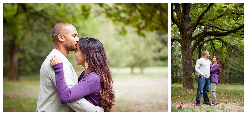 Troutdale Park Engagement Session at Sunset | Hillsboro Wedding Photographer