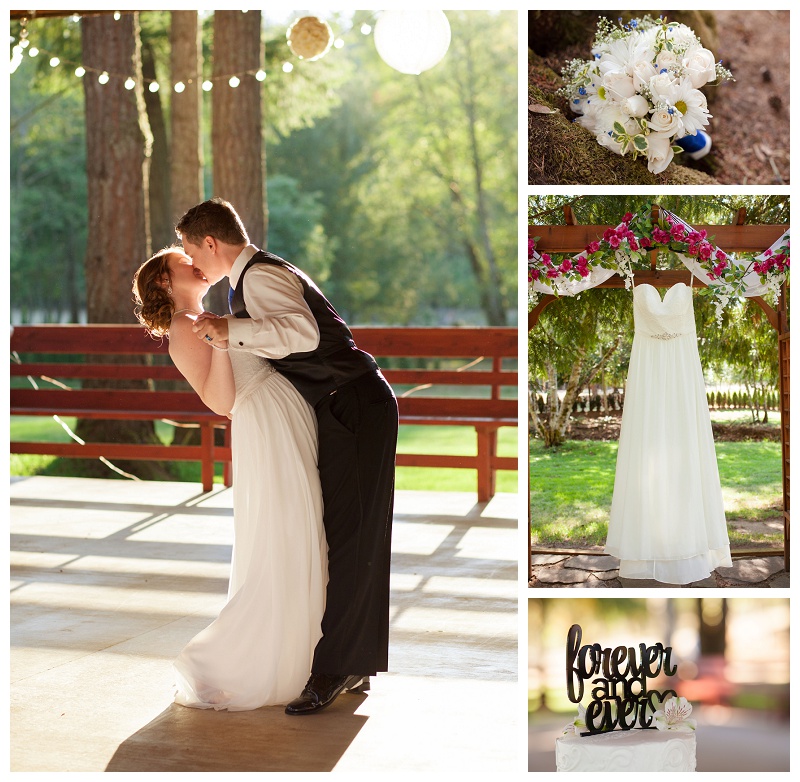 Veeles Idyllic Park Molalla Country Forest Wedding | Hillsboro Wedding Photographer