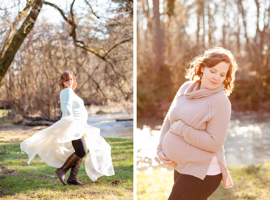 Columbia County Maternity Session at McCormick Park in St. Helens, Oregon | Hillsboro Family Photographer