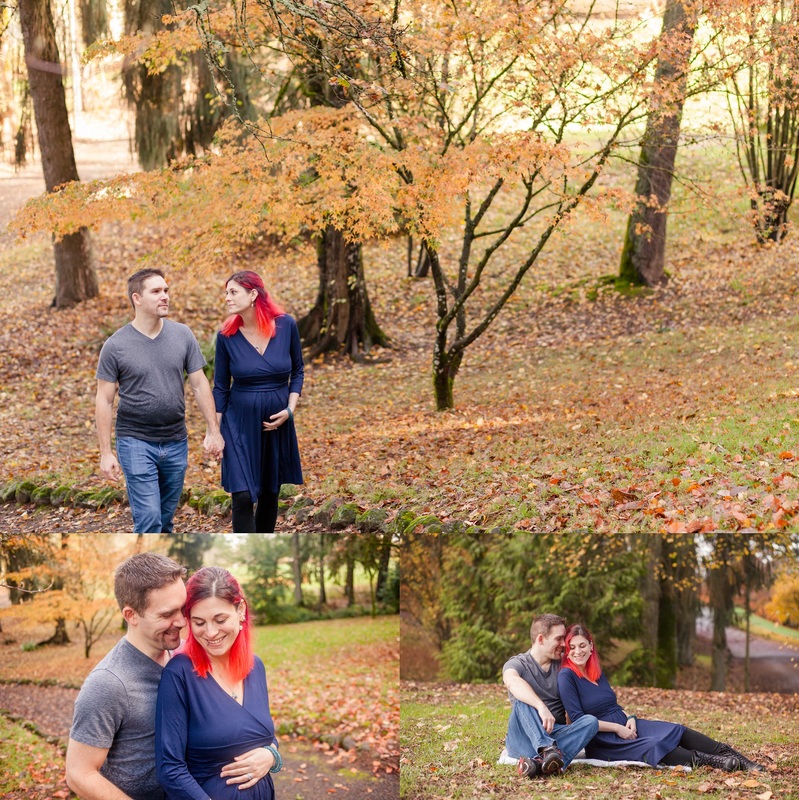 Fall Maternity Session at Jenkins Estate | Hillsboro Family Photographer