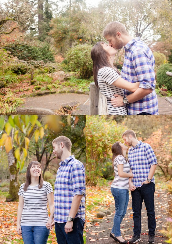 Jenkins Estate in Aloha Fall Engagement Session | Hillsboro Oregon Wedding Photographer