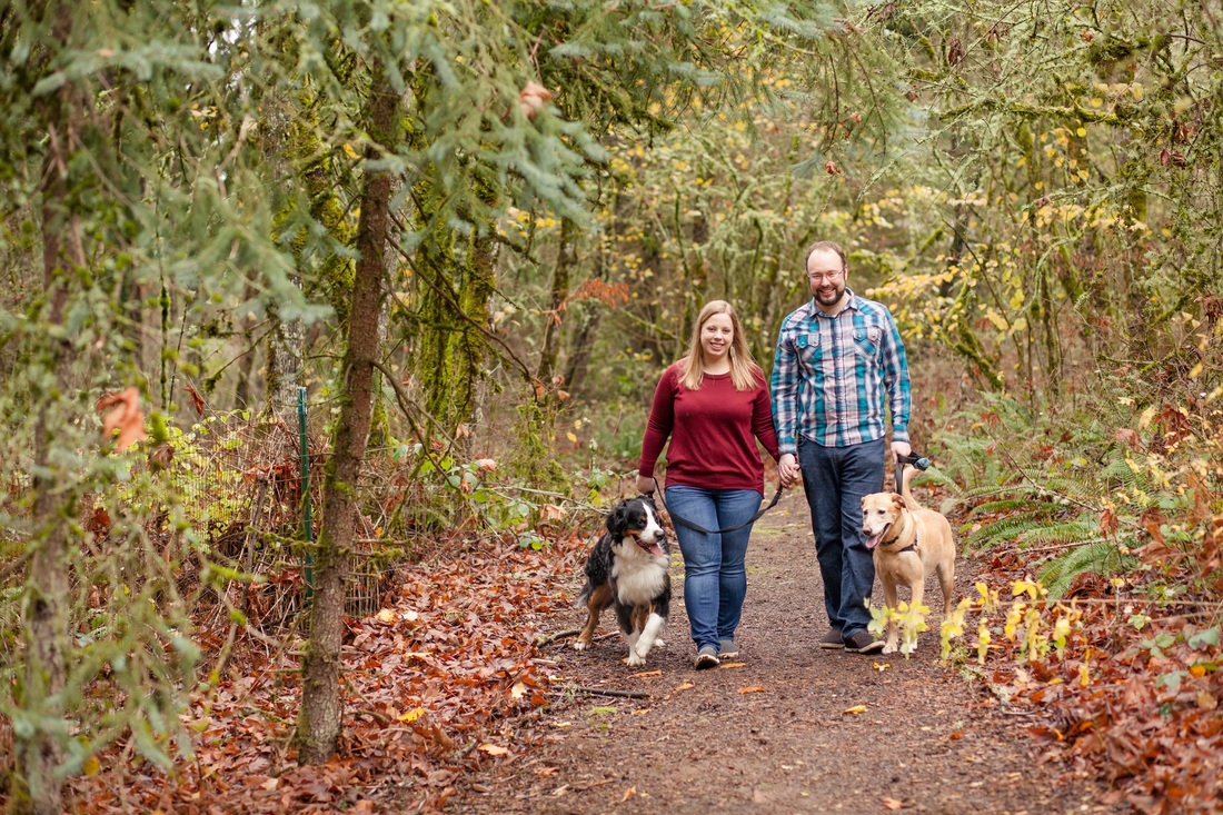 Jenkins Estate family photo session with dogs | Hillsboro, OR Family Photographer