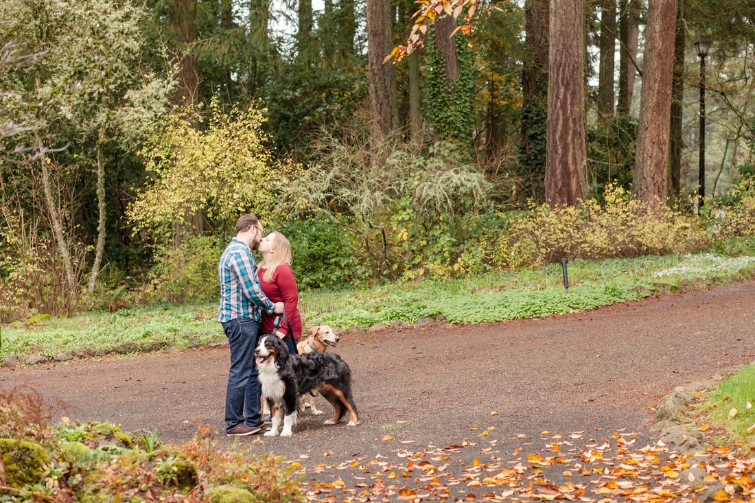 Jenkins Estate family photo session with dogs | Hillsboro, OR Family Photographer