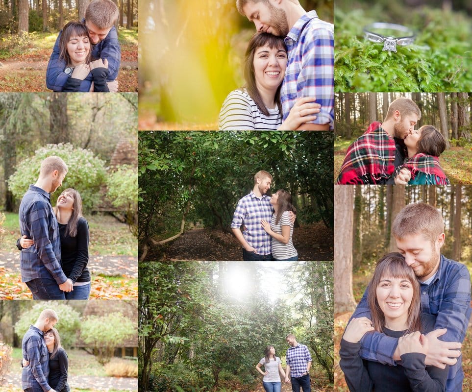 Fall engagement session at Jenkins Estate | Hillsboro wedding photographer