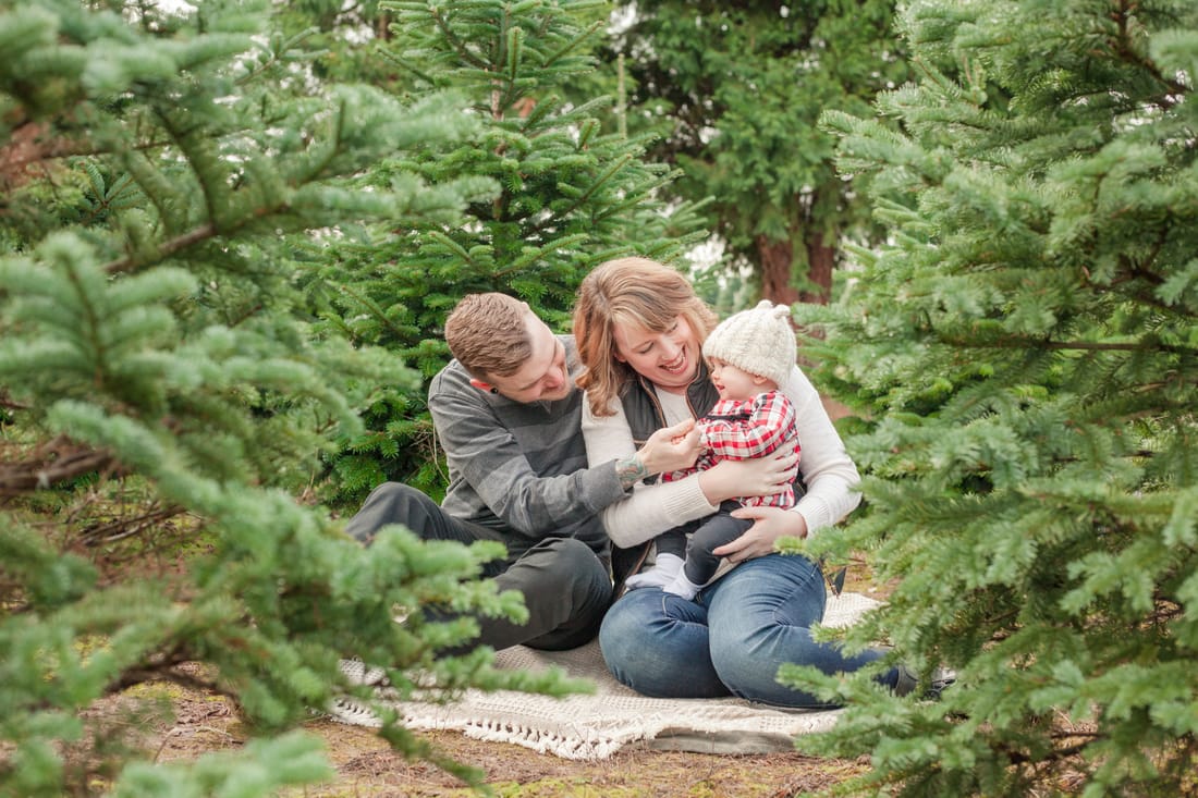 Family Portrait Session at Furrow Farm | Hillsboro Family Photographer