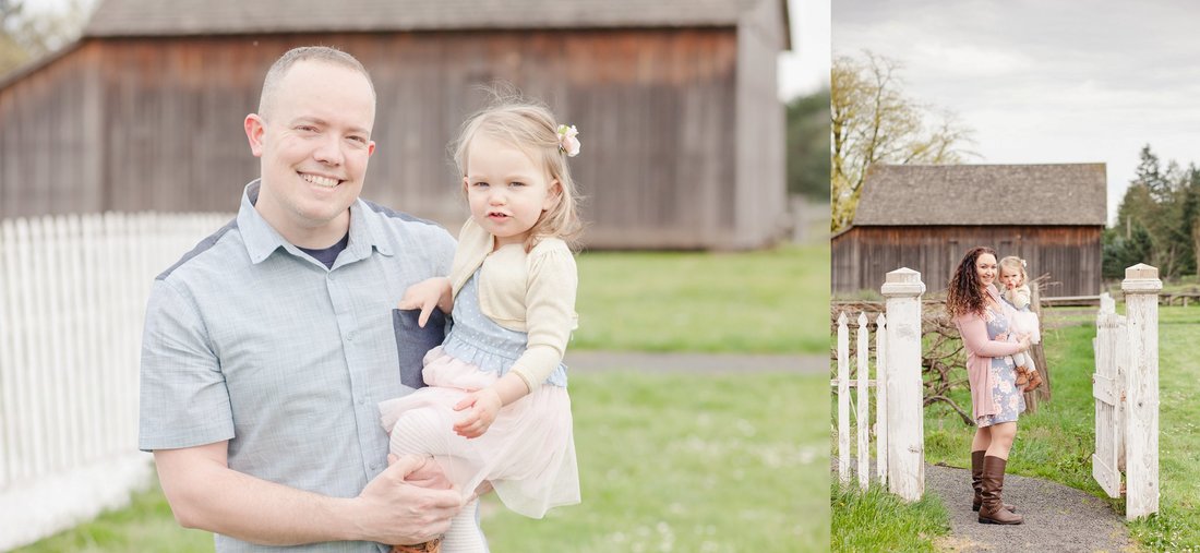 Family pictures at Champoeg State Park near Sherwood, Oregon | Newberg family photographer