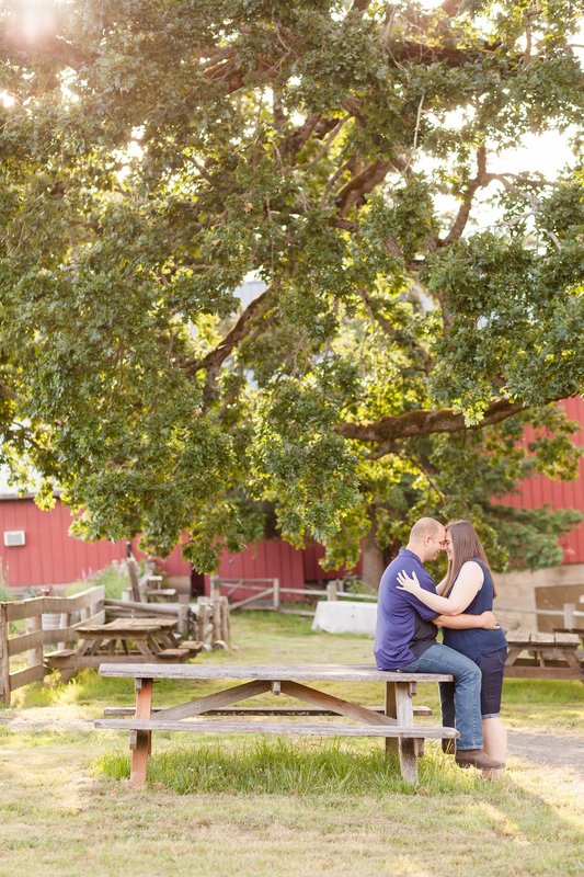 Champoeg State Park Engagement Session on River | Newberg and Hillsboro Wedding Photographer