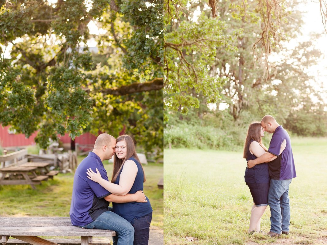 Champoeg State Park Engagement Session in Field | Newberg and Hillsboro Wedding Photographer