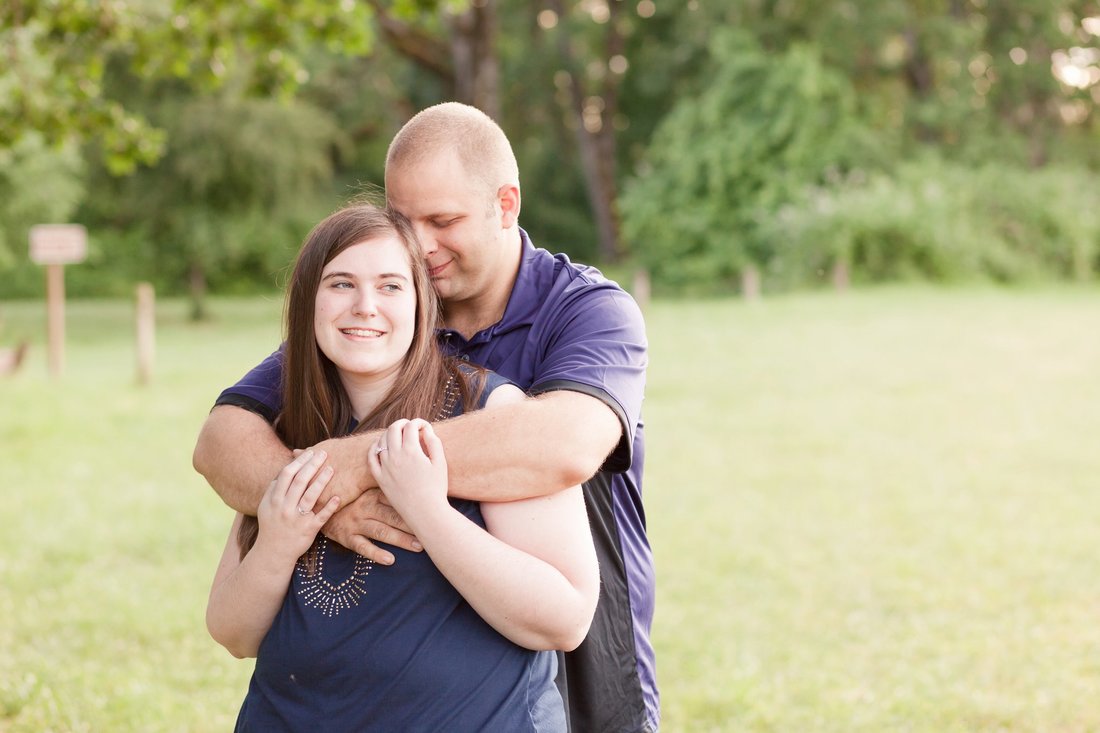 Champoeg State Park Engagement Session in field | Newberg and Hillsboro Wedding Photographer