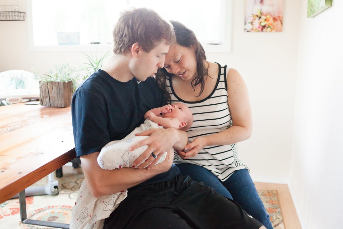 Family session at home in Hillsboro | Newberg and Hillsboro family photographer