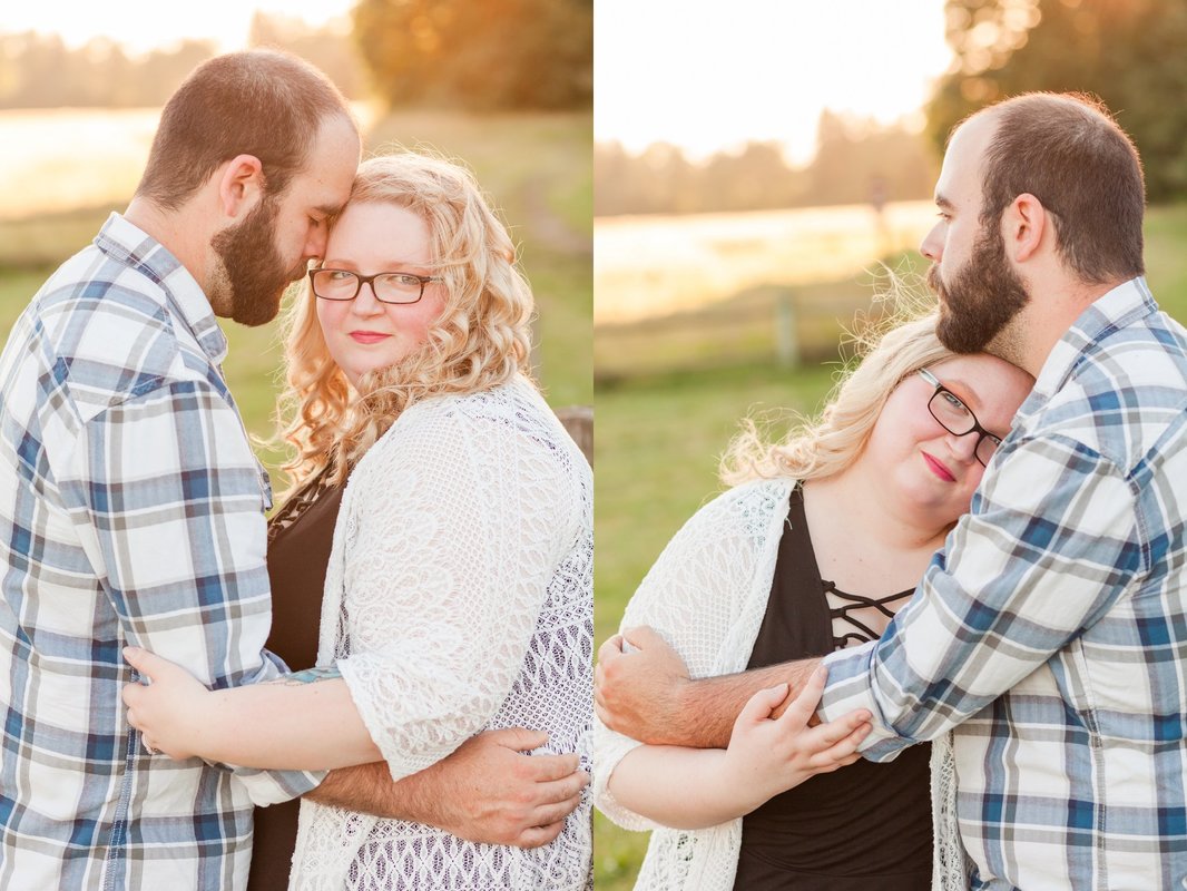 Champoeg State Park Barn Engagement Session | Hillsboro and Newberg Wedding Photographer