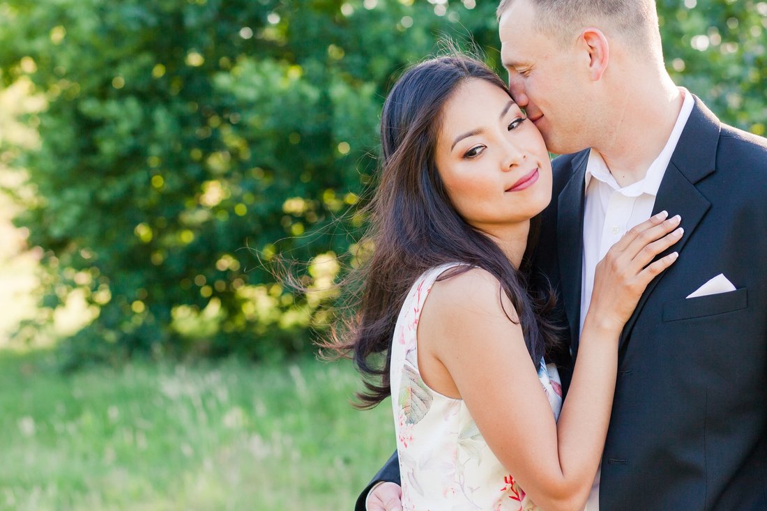 Dawson Creek Park Hillsboro Library Engagement Session | Hillsboro Wedding Photographer