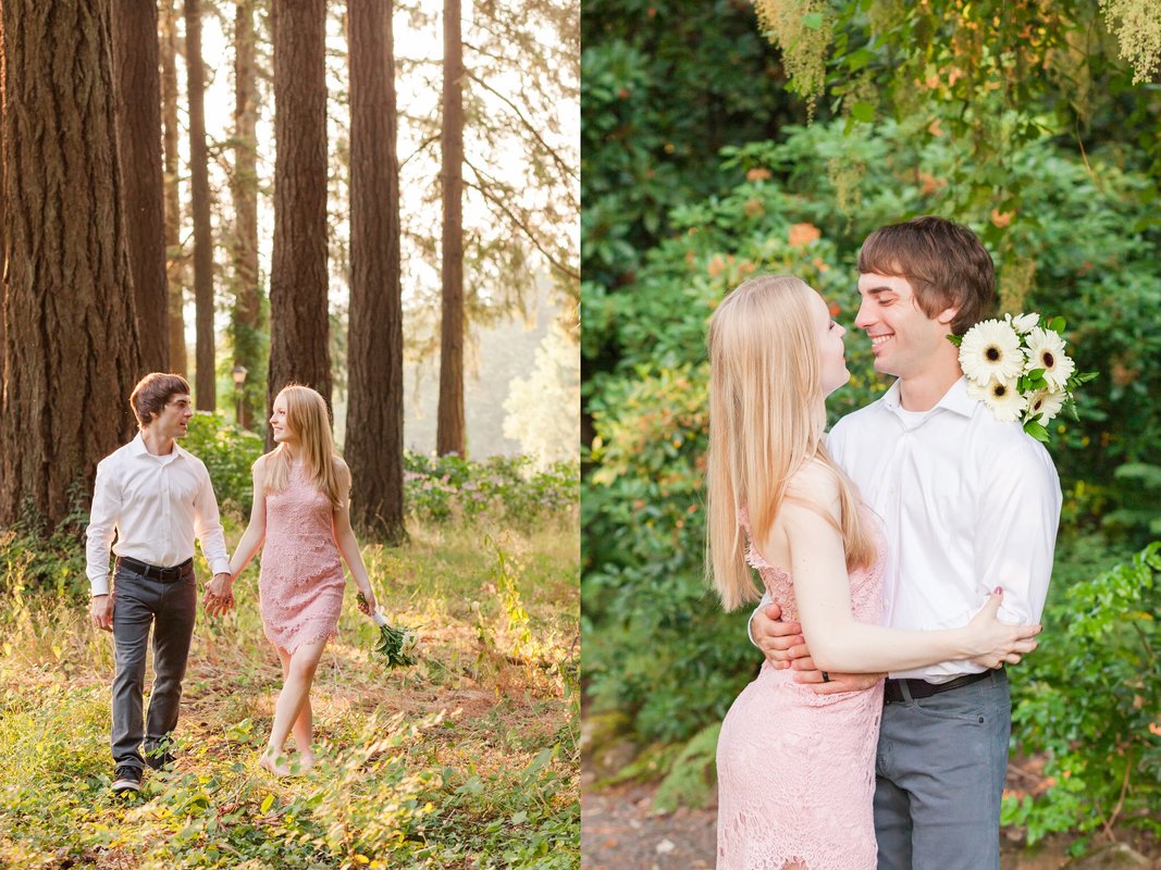 Engagement Session at Jenkins Estate in Aloha | Hillsboro Wedding Photographer