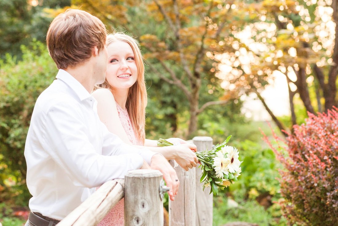 Forest engagement session at Jenkins Estate in Beaverton | Hillsboro Wedding Photographer