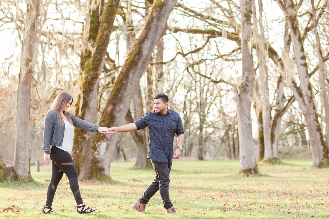 Engagement Session at Champoeg State Park in Newberg | Hillsboro Wedding Photographer