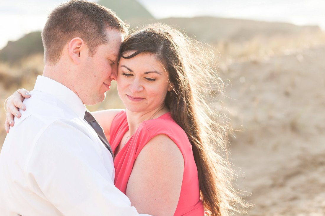 Cape Kiwanda Engagement Session in Pacific City, Oregon | Hillsboro Wedding Photographer