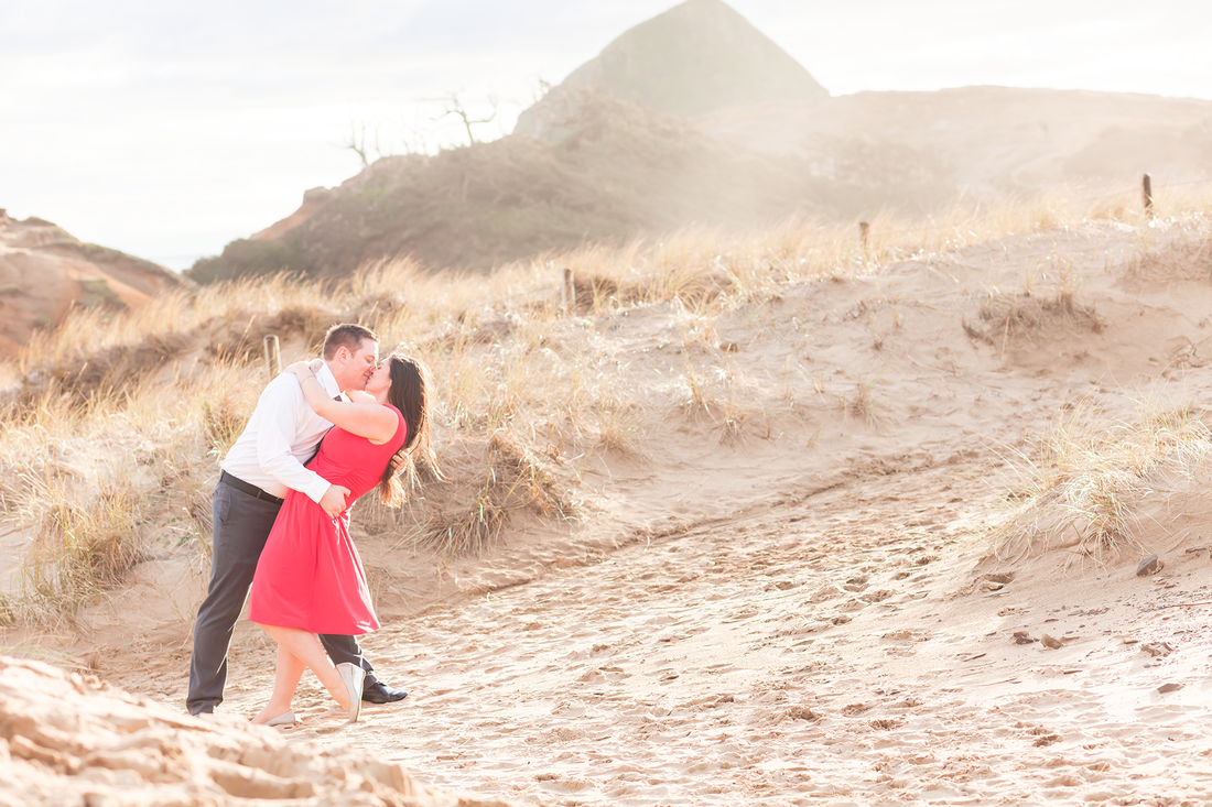 Cape Kiwanda Engagement Session in Pacific City, Oregon | Hillsboro Wedding Photographer