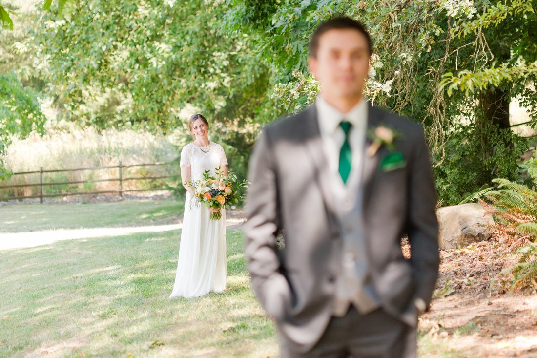 First look at Quimby's Pond Wedding in Dayton, Oregon Hillsboro Wedding Photographer