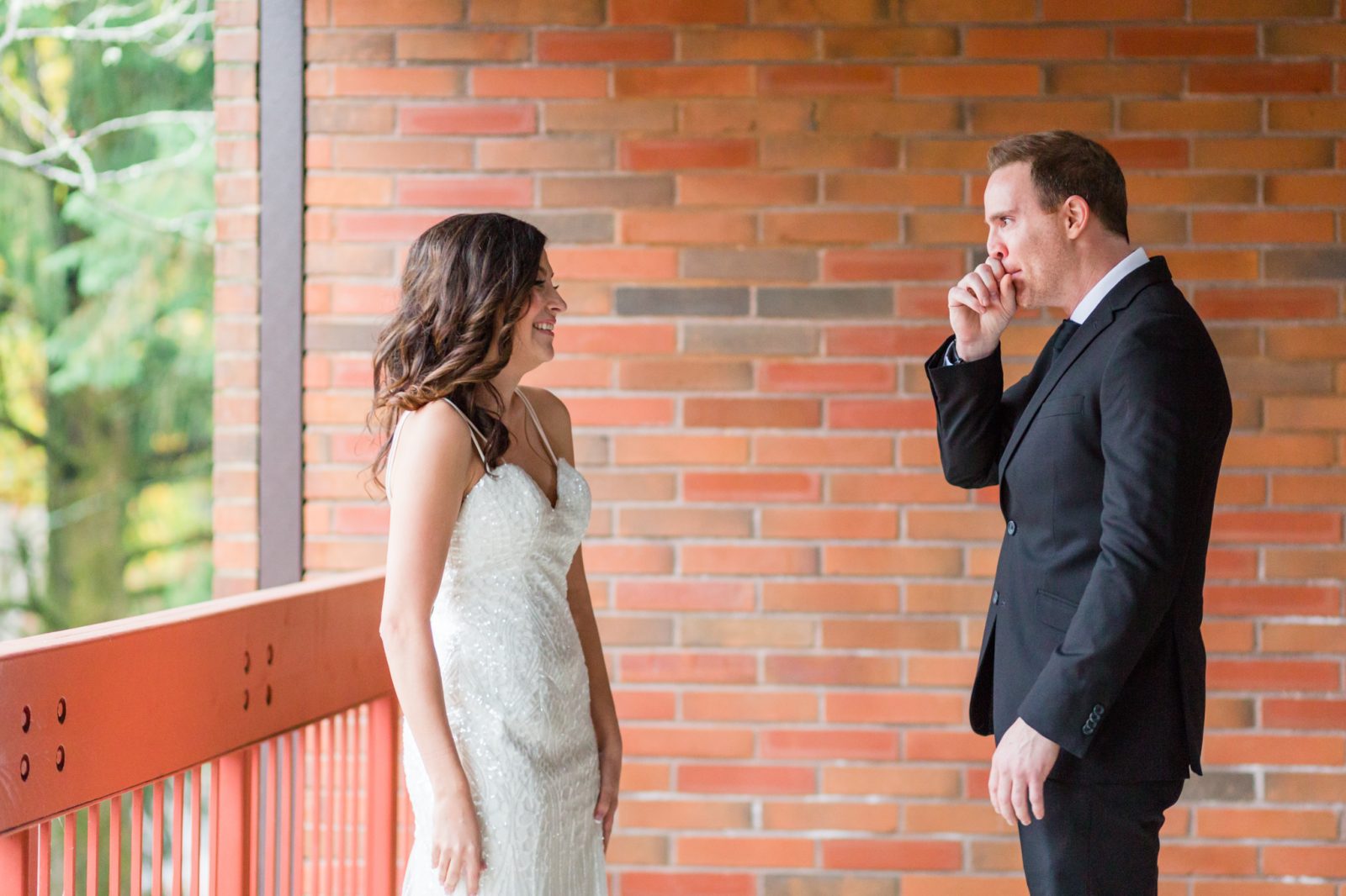 Allison and Garrett's Lake Oswego wedding at Mountain Park Clubhouse