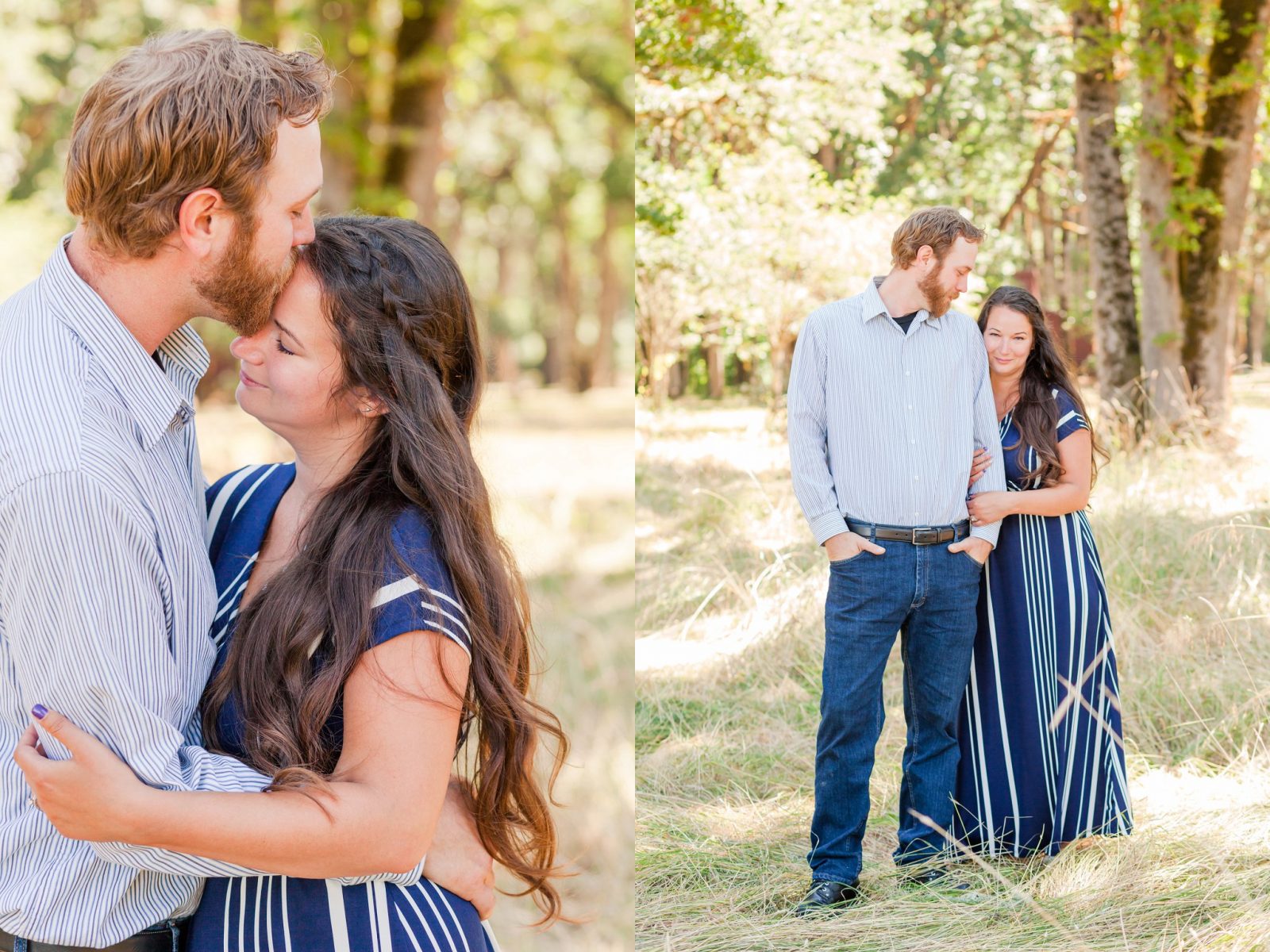 Hillsboro wedding photographer | Bright and airy Portland engagement photos