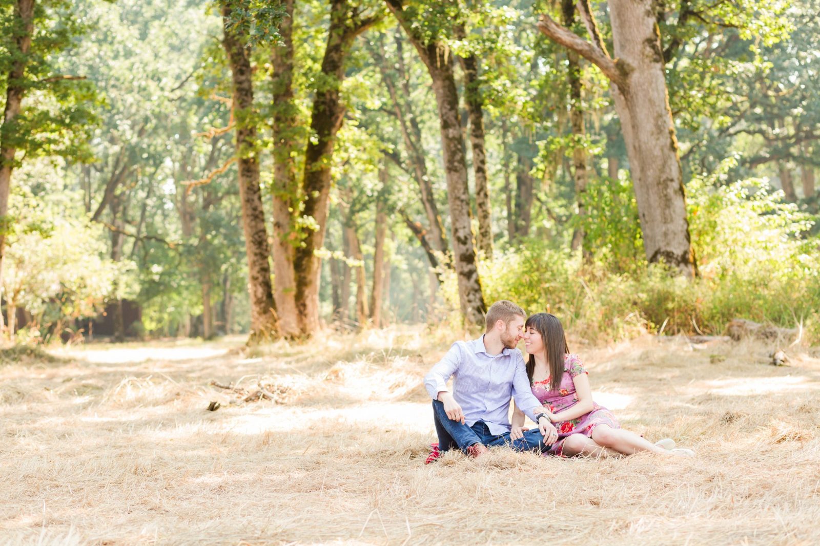 Newberg engagement session at Champoeg | Hillsboro Wedding Photographer