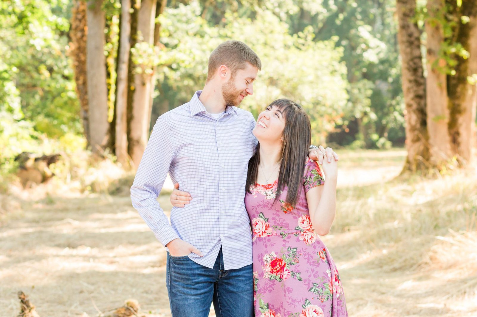 Newberg engagement session at Champoeg | Hillsboro Wedding Photographer