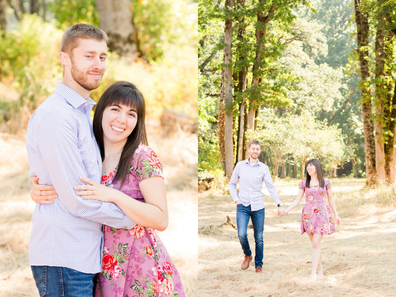 Newberg engagement session at Champoeg | Hillsboro Wedding Photographer