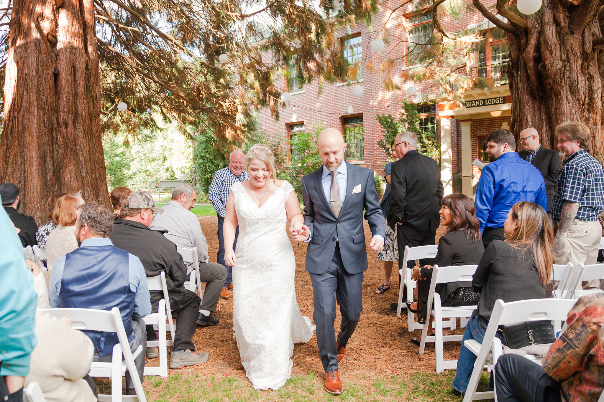 mcmenamins grand lodge wedding in forest grove, oregon - portland wedding photographer