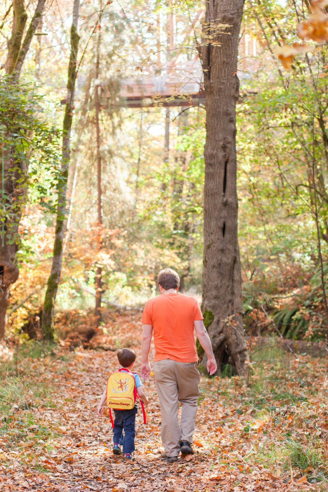 george fox university trail - newberg family photographer