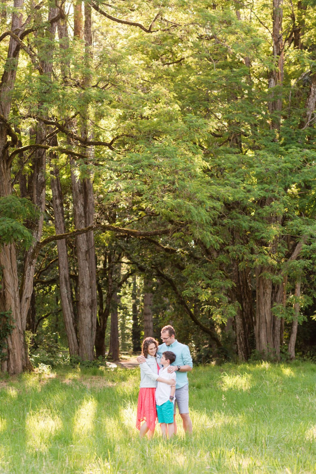 Newberg family photos at Champoeg State Park