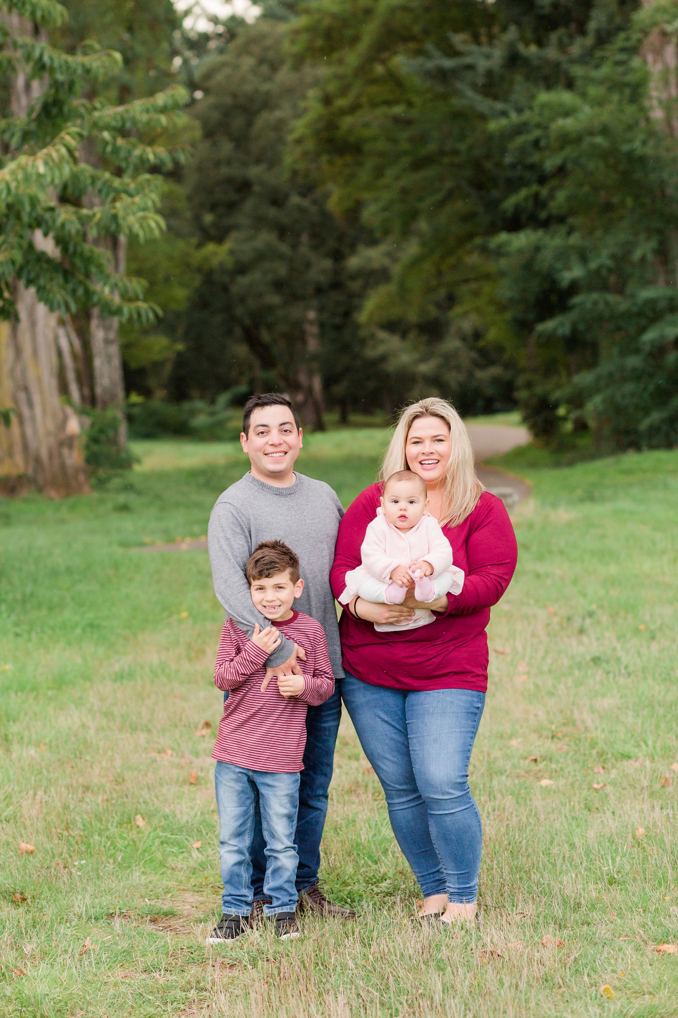 fall family photos in newberg, oregon