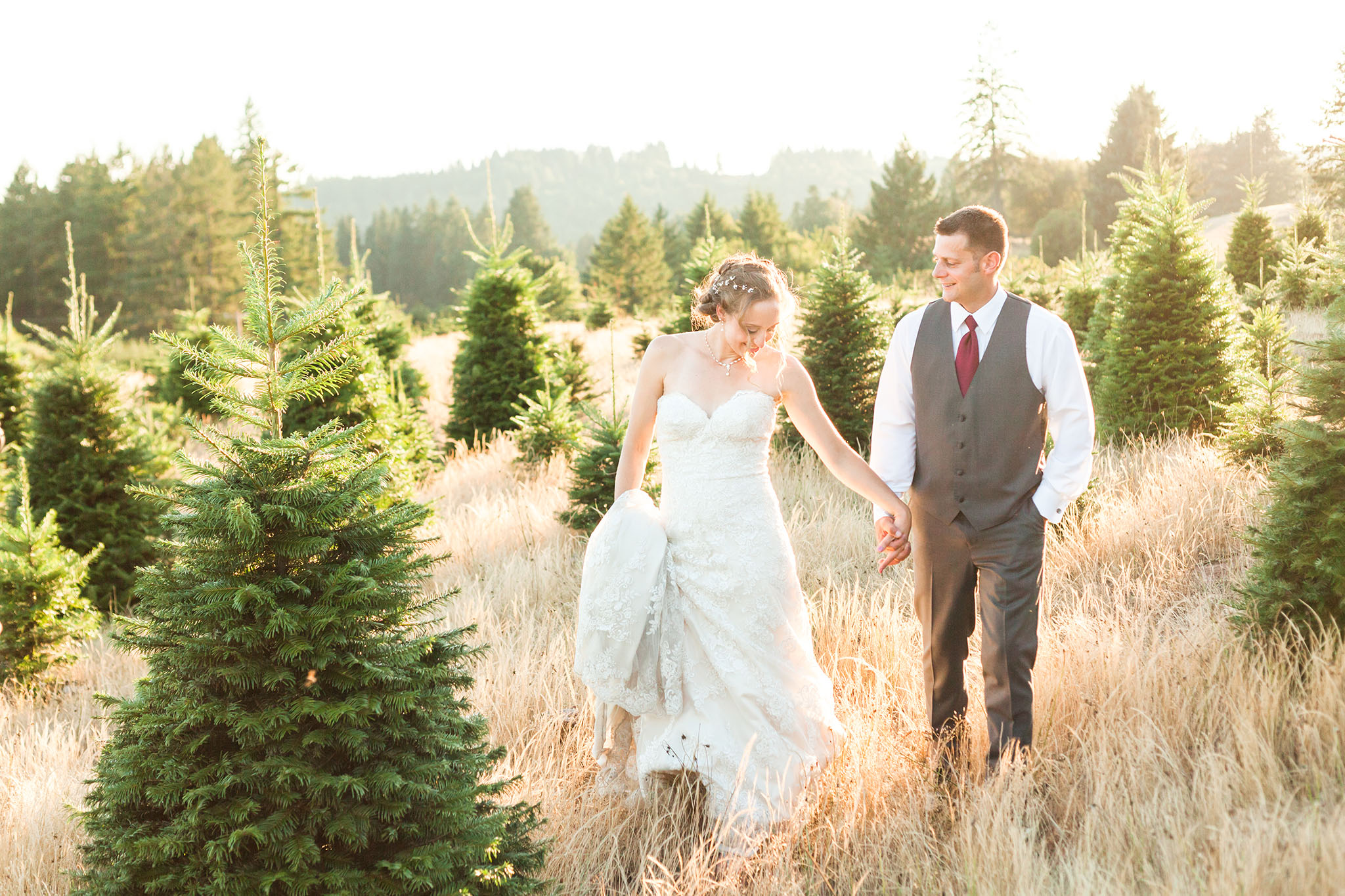 loch lolly tree farm wedding - country wedding venues in oregon