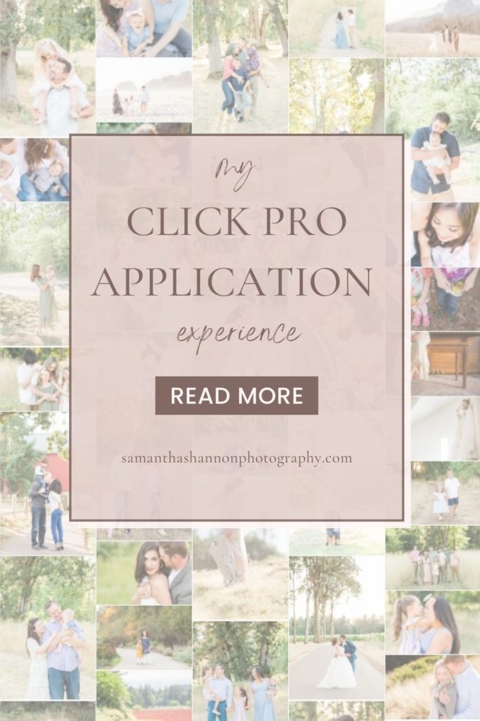 My Click Pro Application Experience