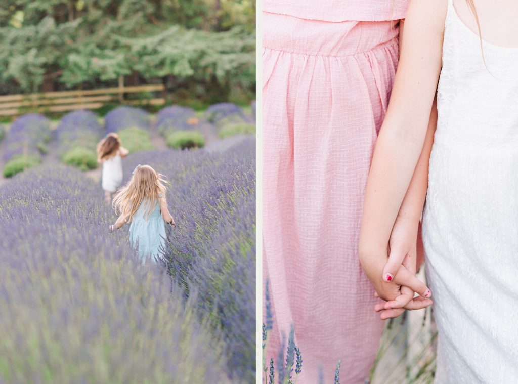 lavender field photoshoot portland oregon family photographer