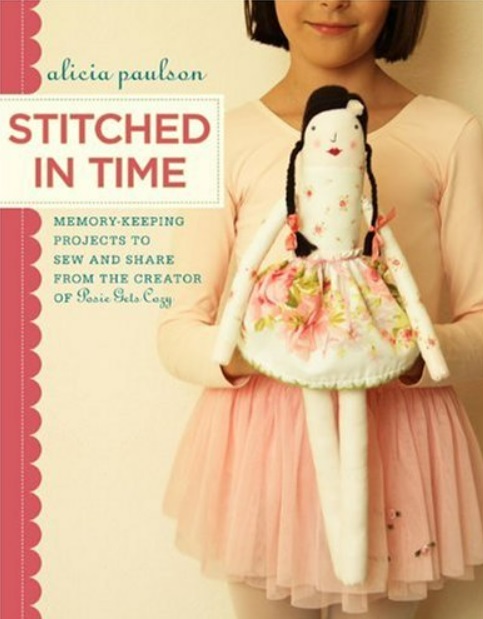 cover of stitched in time by pnw mom blogger alicia paulson of posie gets cozy