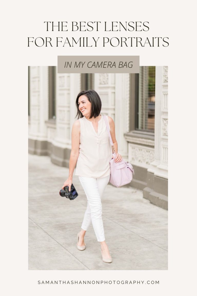 Best Lens for Family Portraits What's In My Bag?