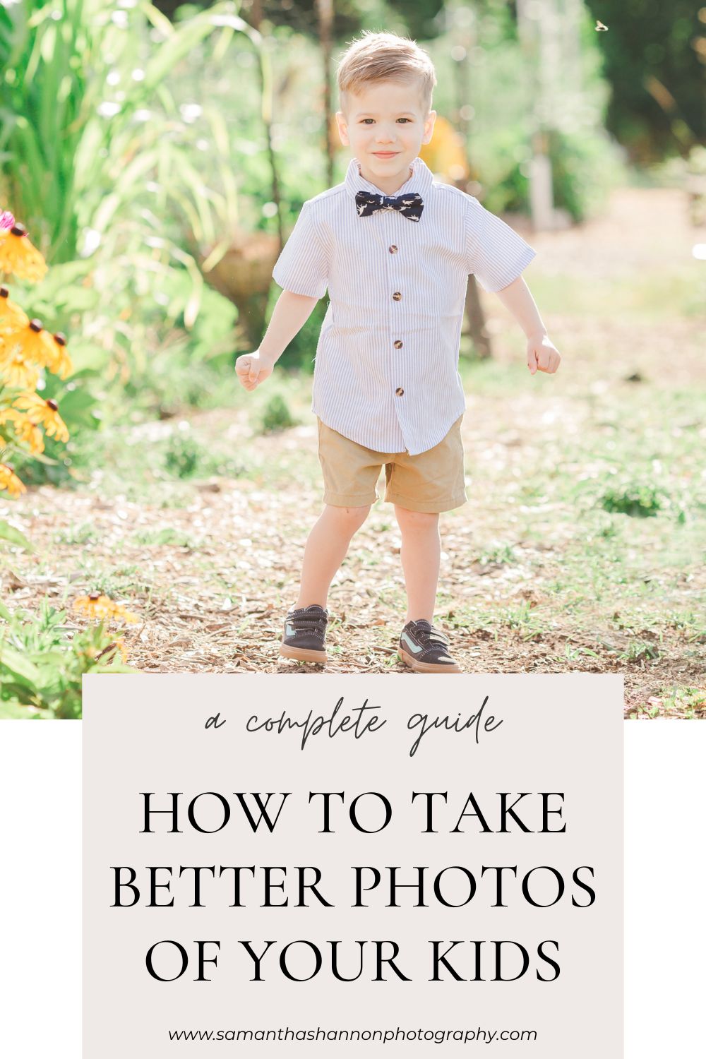 5 Essential Tips to Take Better Photos of Your Kids